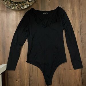 Abercrombie & Fitch Black Bodysuit